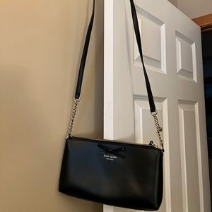 Like New Kate Spade Black Crossbody Purse